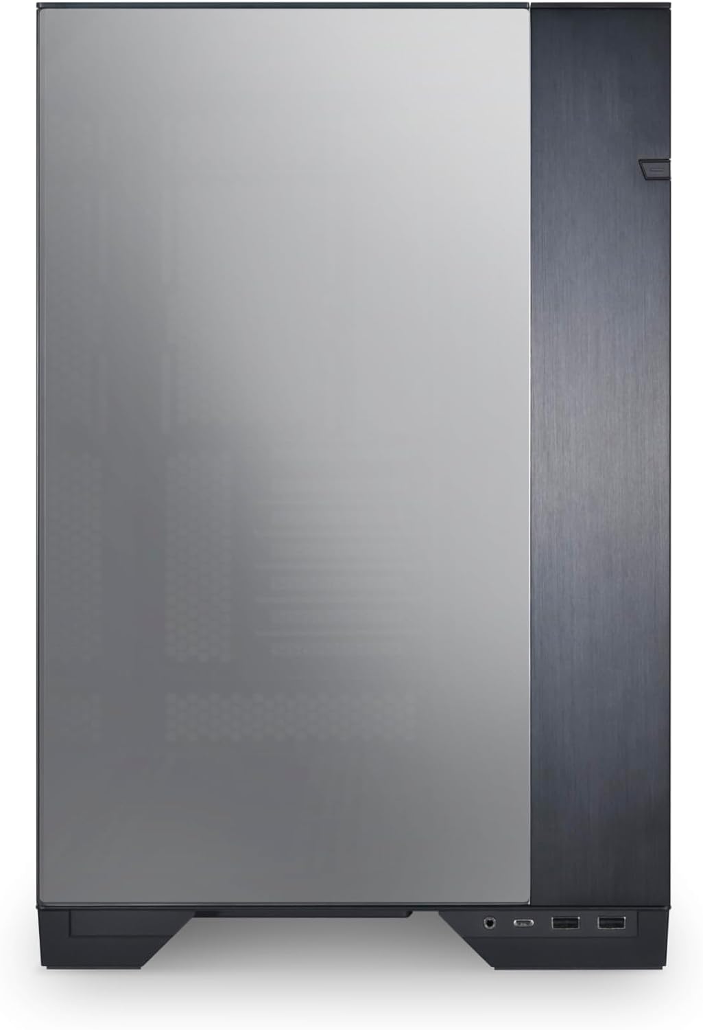 Lian Li O11 Vision -Three Sided Tempered Glass Panels  - Dual-Chamber ATX Mid Tower (Chrome) GAMING CASE Lian Li O11 Vision -Three Sided Tempered Glass Panels  - Dual-Chamber ATX Mid Tower (Chrome) GAMING CASE